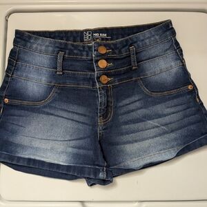 Mid Rise Women's Denim Shorts Size 11